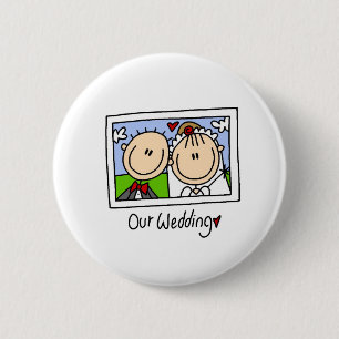 Our Wedding Button