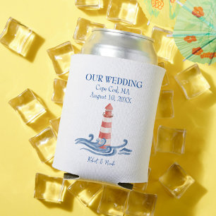 Our Wedding - Cape Cod Can Cooler