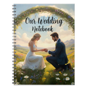 Our Wedding Customisable, Notebook