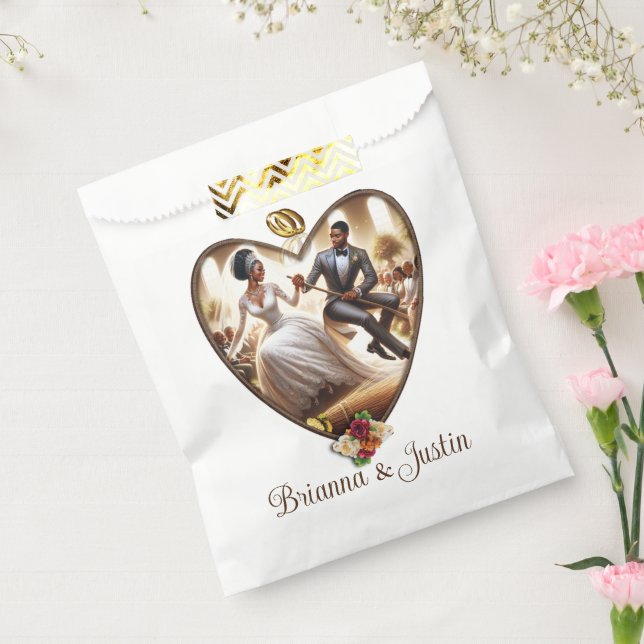 Our Wedding Day Bliss  Favour Bags (Sealed)