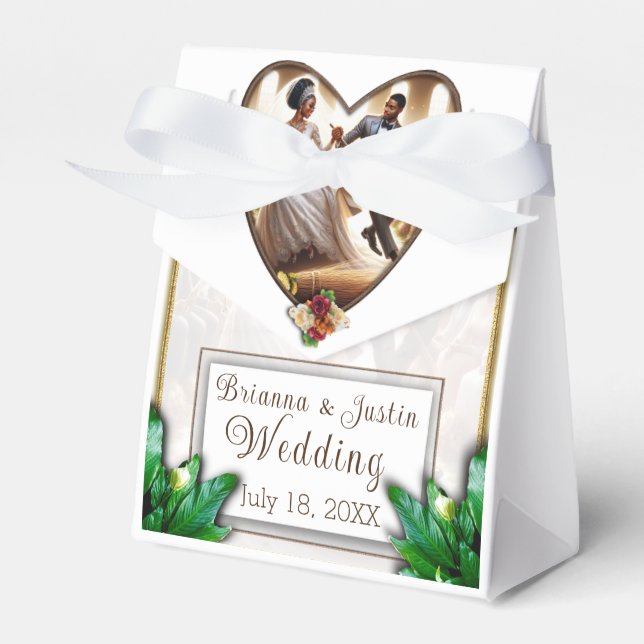 Our Wedding Day Bliss  Favour Box (Front Side)