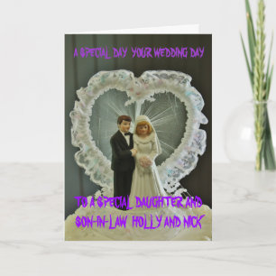 OUR WEDDING DAY  Card
