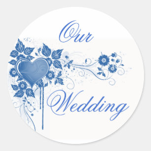 Our Wedding Envelope Seal Stickers