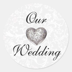 Our Wedding Envelope Sticker Seals