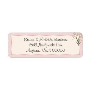 Our Wedding Lillie Return Address Labels