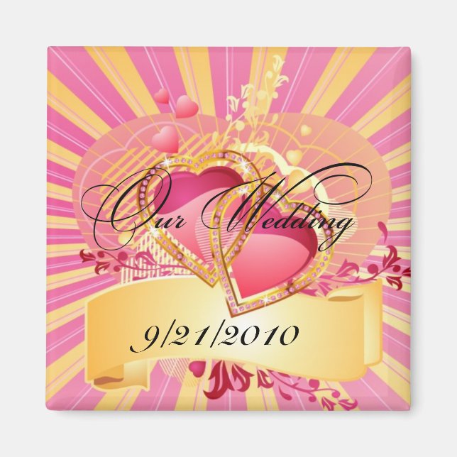 Our Wedding Magnet (Front)