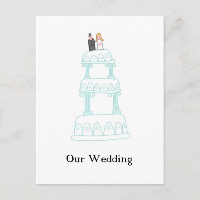 Our Wedding Postcard (Front)