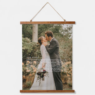 Our Wedding Song lyrics  Hanging Tapestry