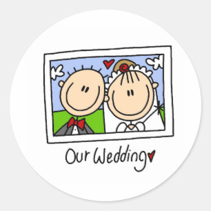 Our Wedding Sticker