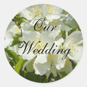 Our Wedding Sticker