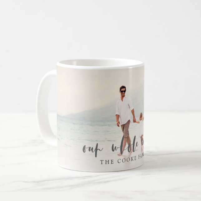 OUR WHOLE WORLD COFFEE MUG (Front Left)