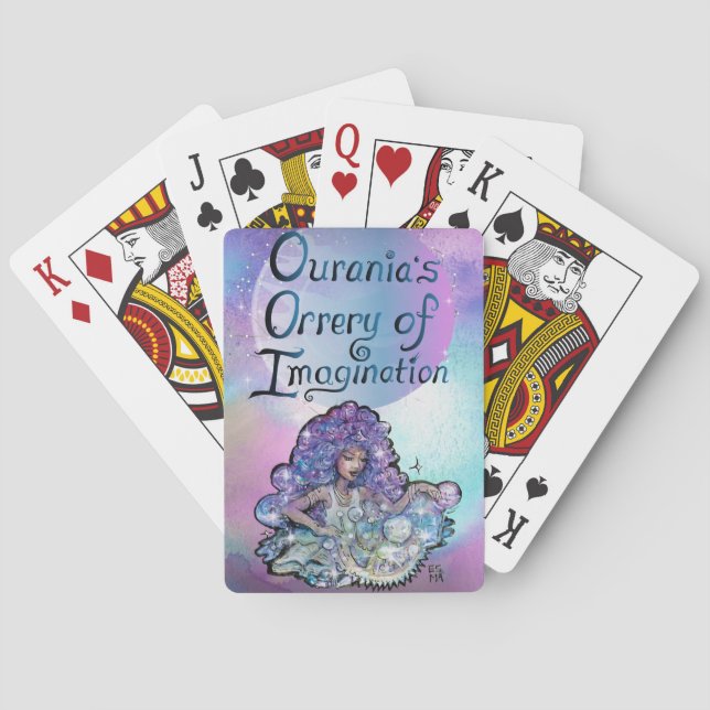 Ourania’s Orrery of Imagination Playing Cards (Back)
