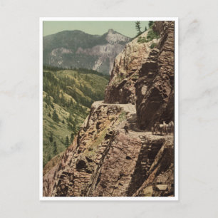 Ouray and Silverton Toll Road Postcard