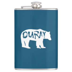 Ouray Bear Hip Flask