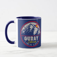 Ouray Colorado Flag Camping Hiking Souvenirs