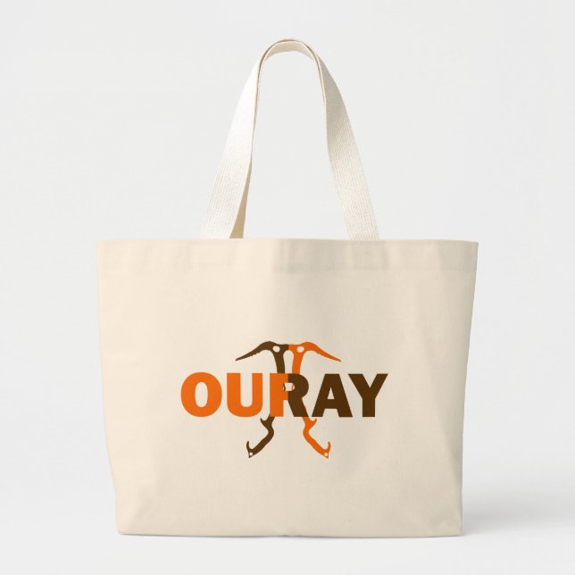 Ouray Colorado Large Tote Bag (Front)