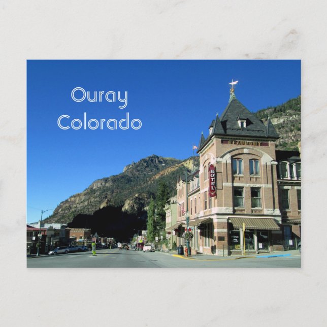 Ouray, Colorado Postcard (Front)