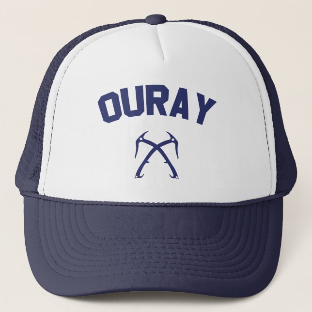 Ouray Ice Climbing Trucker Hat (Front)