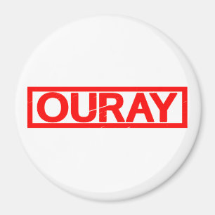 Ouray Stamp Magnet