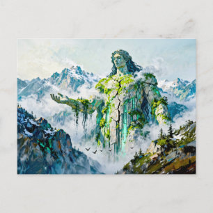 Ourea Primordial Spirits of the Mountains from Gre Postcard