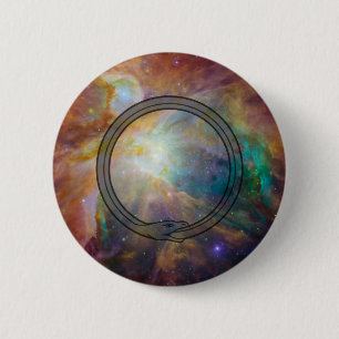 Ouroboros 6 Cm Round Badge