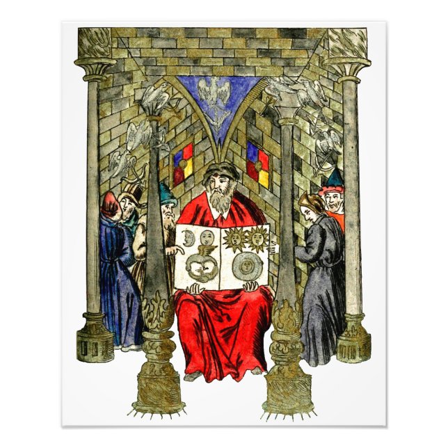 Ouroboros Dragon Alchemy Photo Print (Front)