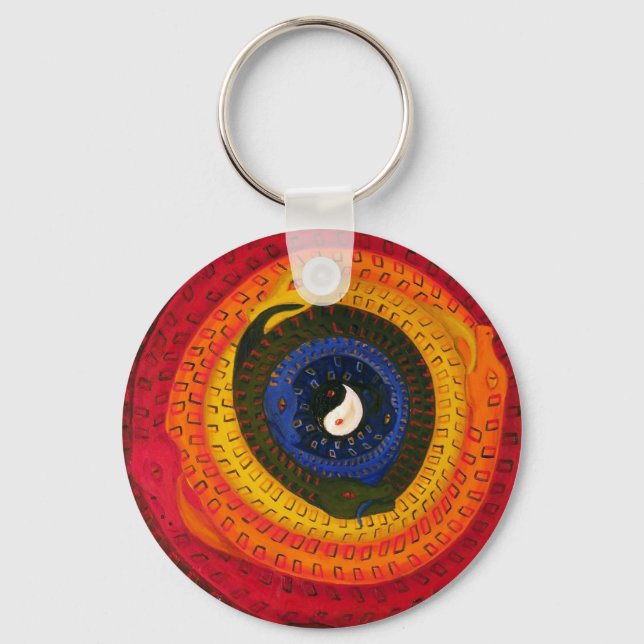 Ouroboros Key Ring (Front)
