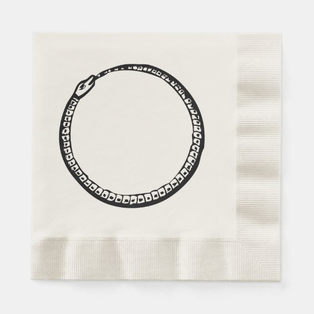 Ouroboros Napkin (Front)