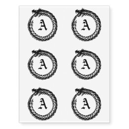 Ouroboros Snake Eating Tail | Your Own Monogram