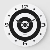 Ourprey Home Room Wall Target Bullet Holes B&W  