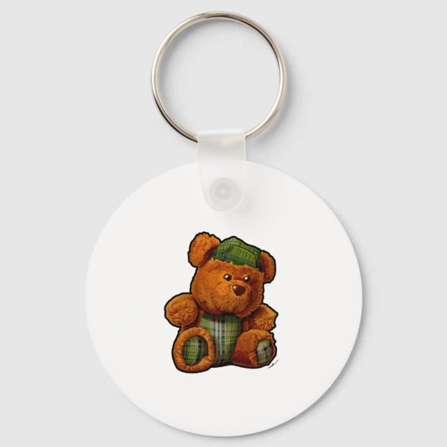 Ours en peluche key ring (Front)