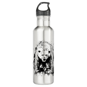 Ours Polaire Animal Vie Sauvage Nature Aventure 710 Ml Water Bottle