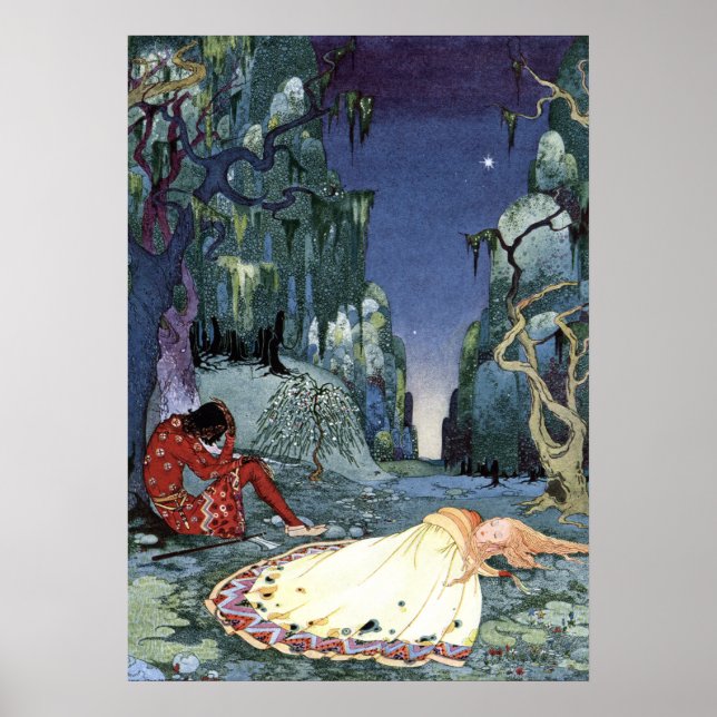 Ourson and Violette by Virginia Frances Sterrett Poster (Front)