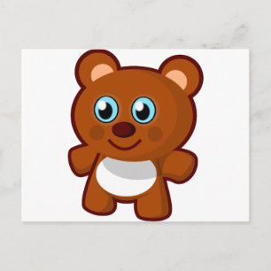 Ourson Postcard