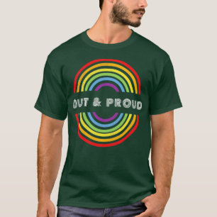 Out And Proud Pride LGBT LGBTQ T LGBT Supporter P T-Shirt
