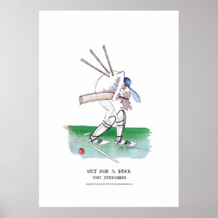 out for a duck, tony fernandes poster