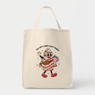 Out Here Lookin Like A Snack - Boujee Christmas Tote Bag