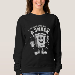 Out Here Lookin Like A Snack Christmas Tree Cake Sweatshirt