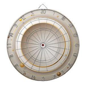 “Out In Space” Dart Board