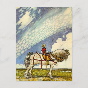 “Out Into the Wide World” by John Bauer Postcard