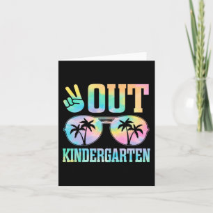 Out Kindergarten Last Day Of School Graduation Gif Card