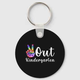 Out Kindergarten Last Day Of School Graduation Key Ring