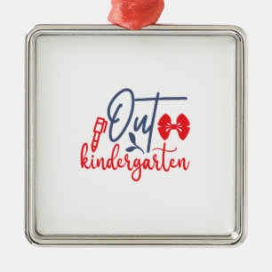 Out Kindergarten Metal Tree Decoration
