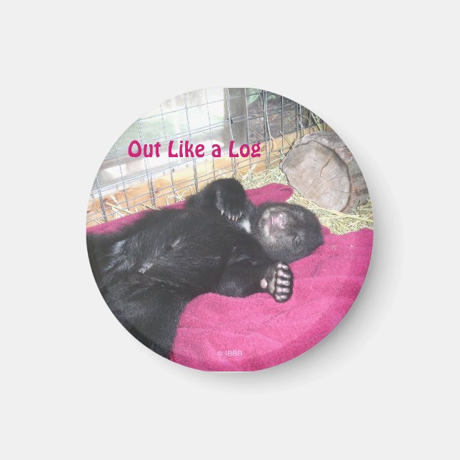 Out Like a Log Magnet (Front)