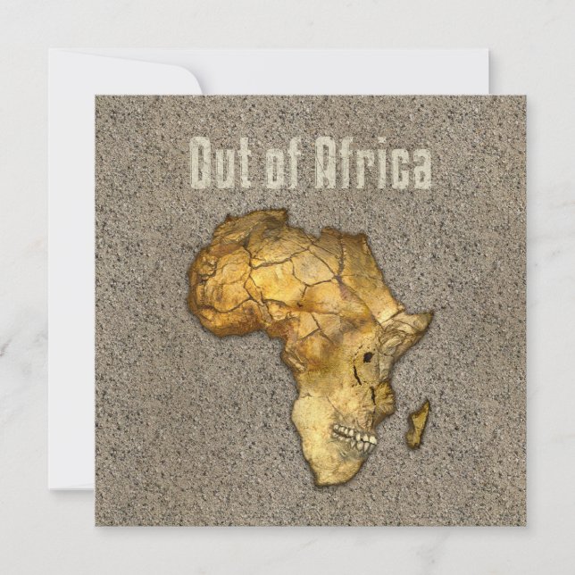 Out of Africa Holiday Card (Front)
