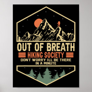 Out Of Breath Hiking Society 1  Poster