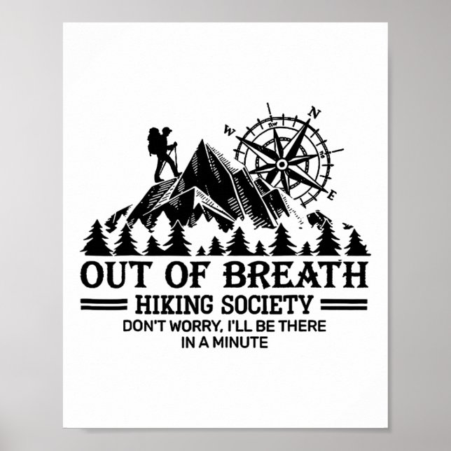 Out Of Breath Hiking Society 2  Poster (Front)
