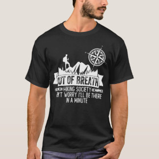 Out Of Breath Hiking Society T-Shirt