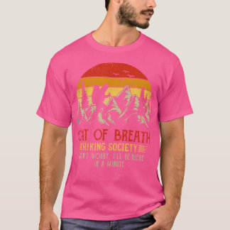 Out Of Breath Hiking Society T-Shirt