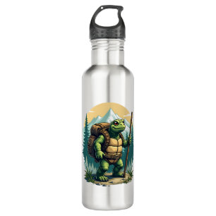 Out Of Breath Hiking Society Turtle T-Shirt 710 Ml Water Bottle